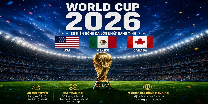 World Cup 2026 – Giải đấu bóng đá lớn nhất hành tinh