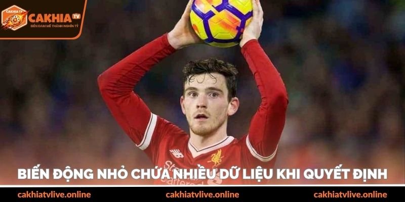 Biến động nhỏ chứa nhiều dữ liệu khi quyết định