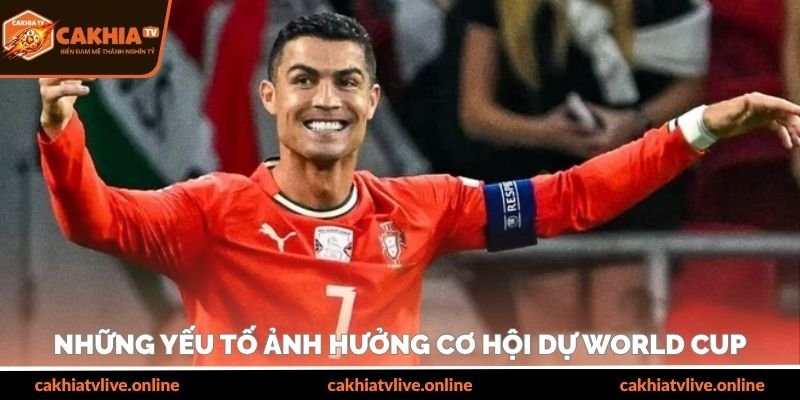 Những yếu tố ảnh hưởng cơ hội dự World Cup