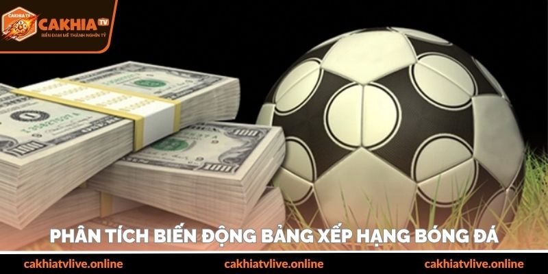 Phân tích biến động bảng xếp hạng bóng đá