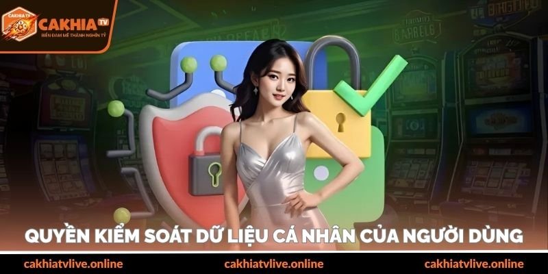 Quyền kiểm soát dữ liệu cá nhân của người dùng