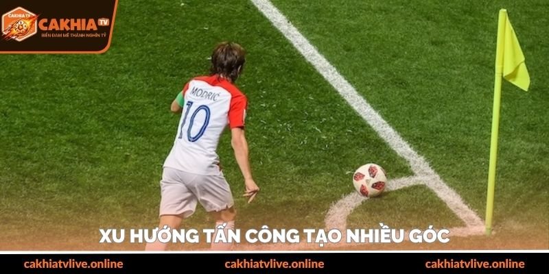 Xu hướng tấn công tạo nhiều góc